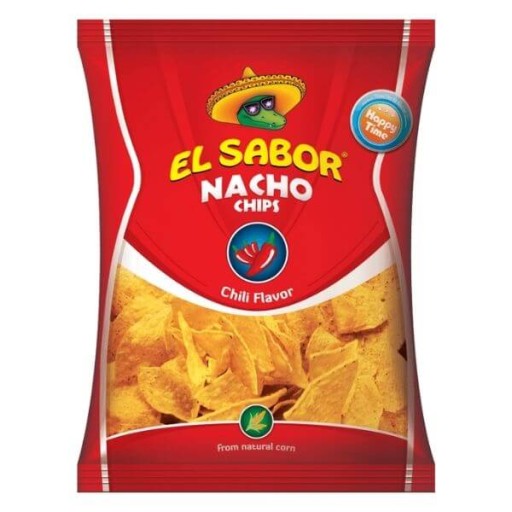 El Sabor NACHOS s príchuťou CHILI 225G