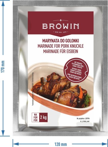 Marináda z byliniek na nakladanie bravčového kolena, zmes korenia