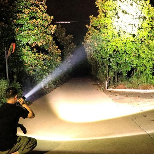 LED VOJENSKÁ TAKTICKÁ BATERKA, VYHĽADÁVAČ, BATÉRIA