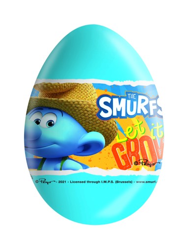 ČOKOLÁDOVÉ PREKVAPENIE VAJCIA SMURFS SMURFS 3 BALENIE 3x20g