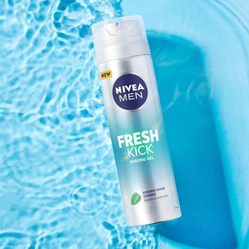 Nivea Men Fresh Kick osviežujúci gél na holenie 200 ml