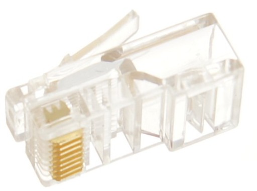 KONCOVKA ZÁSTRČKA RJ45 RJ 45 RJ-45 10 kusov
