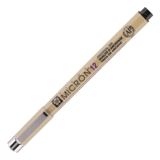 SAKURA Pigma MICRON 12 jemné pero, čierne