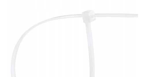 Sťahovacie pásky Sťahovacie pásky Biele 2,5x150mm 100 kusov