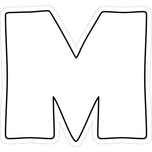 Forma na vykrajovanie edukačných listov M 8cm