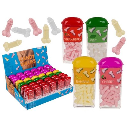 Funny Candy Penises Strawberry Candy Willies