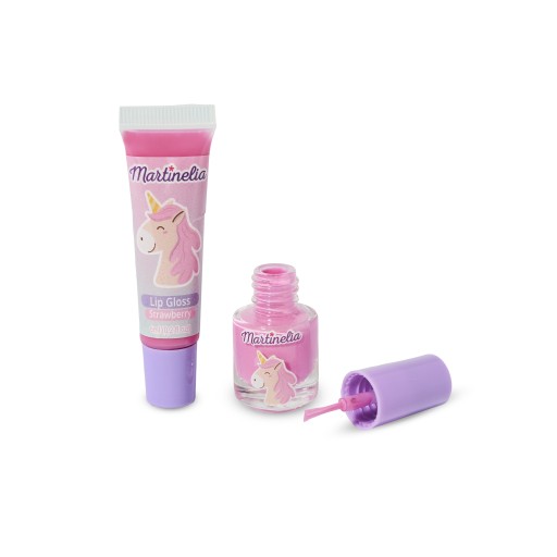 MARTINELIA MINI Set pre deti Lesk na pery + lak na nechty