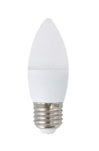 LED žiarovka B35 E27 7W 4000K 630lm 180° AC220-240V
