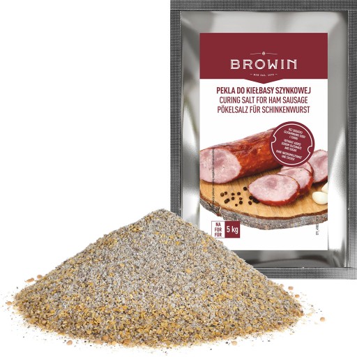 Soliaca soľ na šunkovú klobásu 120g Browin