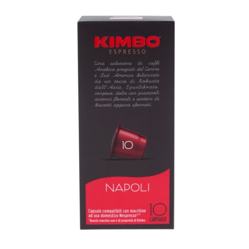 Kimbo Espresso 10 Napoli 10 kapsúl Nespresso