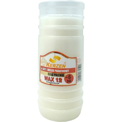 Vložka do sviečky parafínová KERZEN WAX 12 144h 1 ks