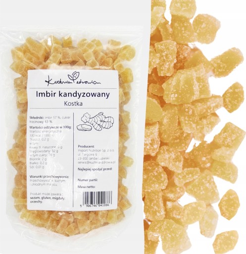 KANDIDOVANÝ ZÁZVOR 250G V ČAJOVEJ KOCKE ZDRAVOTNÁ KUCHYŇA