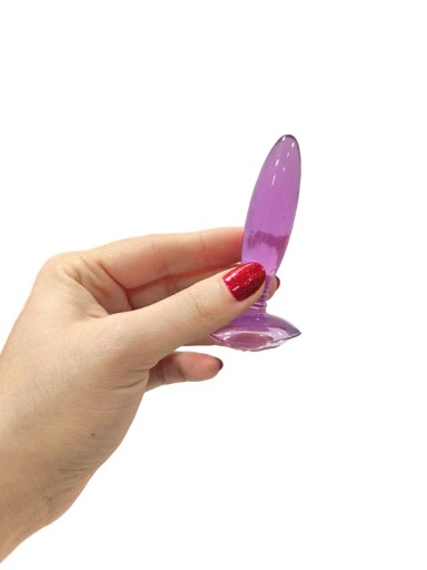 MIKRO MINI ANÁLNA ZÁSTRČKA 7,5 X 1,6 CM MÄKKÝ GÉL PRE ZAČIATOČNÍKOV XS