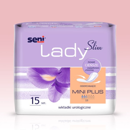 Vložky Seni Lady Slim Mini Plus 15 ks.
