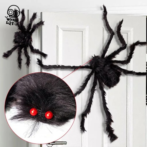 SCARY umelý GIANT SPIDER XL 75CM halloween