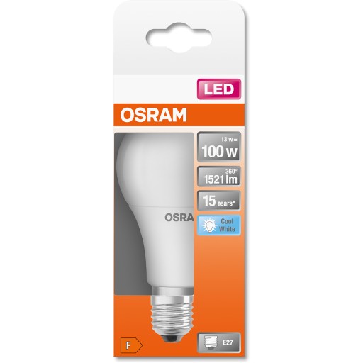 E27 LED žiarovka 13W = 100W 4000K Neutrál OSRAM