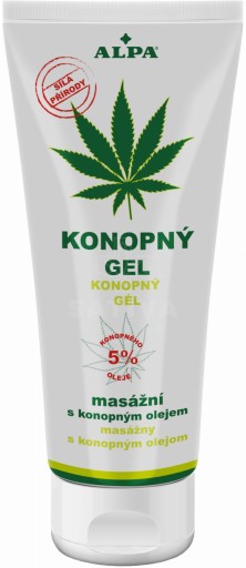 ALPA konopný masážny gél 100ml