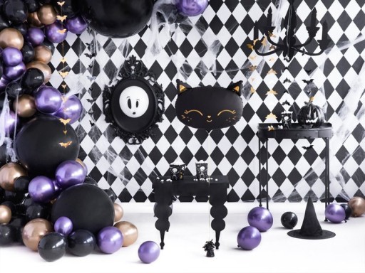 27 cm UV BALÓNKY SVIETIACI GHOST BATS HALLOWEEN