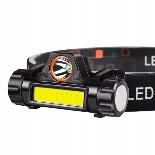 COB HLAVNÁ LAMPA 4v1 HLAVNÁ LAMPA S MAGNETOM