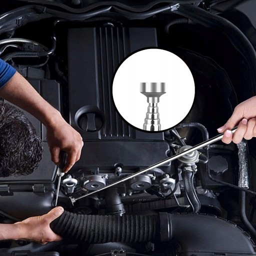 TELESKOPICKÝ MAGNETICKÝ UCHOVÁVAČ S DLHÝM MAGNETOM