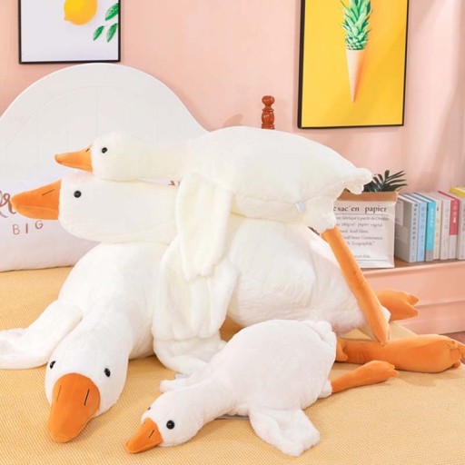 MÄKKÝ VANKÚŠ MASKOT, PLYŠOVÁ HUSKA JASIEK, 50CM