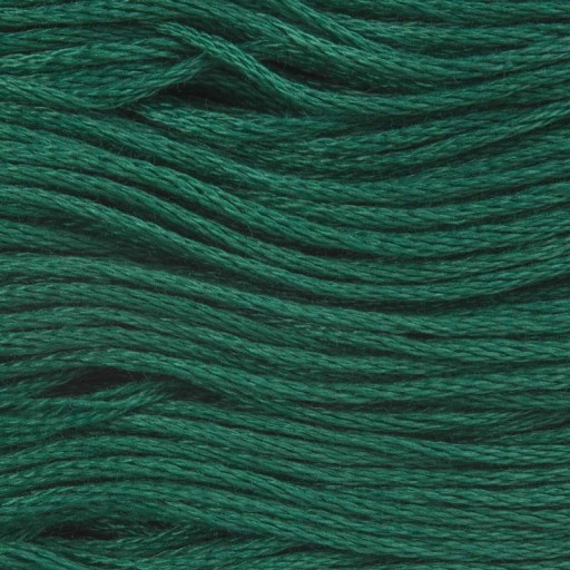 Bavlnené nite ARIADNA ozdobné vyšívacie nite DARK GREEN 1667