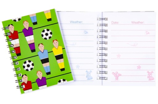 NOTEBOOK futbal NOTEBOOK futbalista