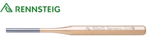 Cylindrický dierovač 4x150mm pre závlačky RENNSTEIG