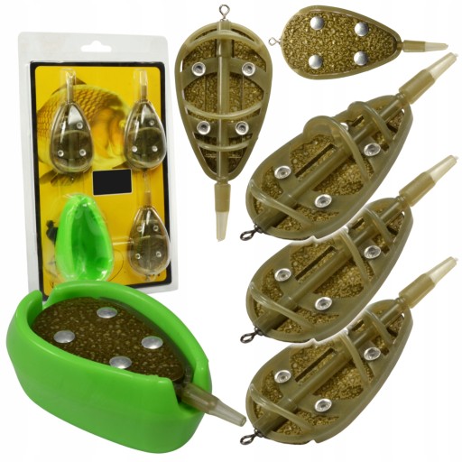 METÓDA FEEDER SET KOŠÍKY 15g 20g 25g + FORMA