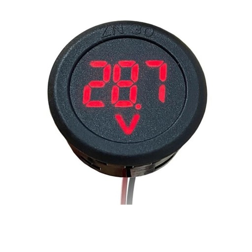 DC 5-100V PANELOVÝ VOLTMETER, MIX 3 FARIEB