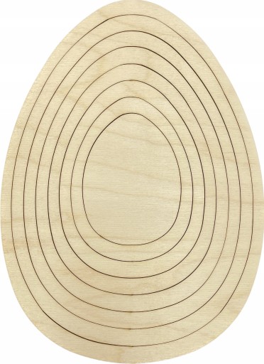 Drevený krúžok na lapač snov Macrame Egg