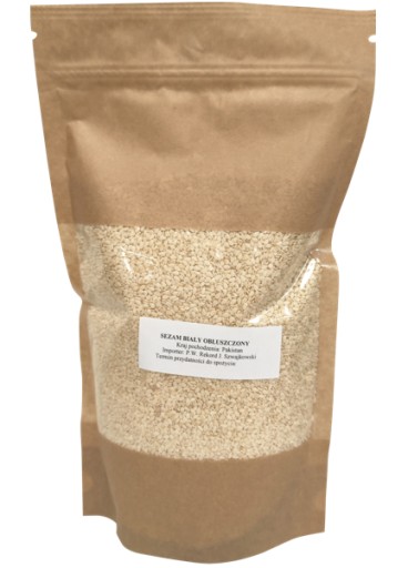 Biely sezam, lúpaný, 500 g