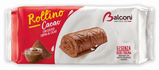 BALCONI - Čokoládová roláda (6 kusov)