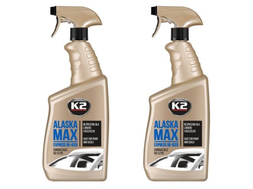K2 ALASKA MAX ODMRAZOVAČ OKIEN AUTA TEKUTINY 700 ML SPREJ