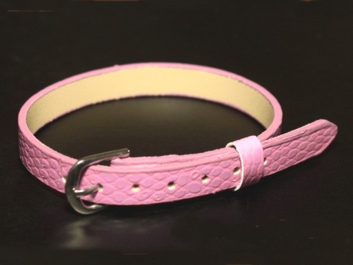 b2 náramok STRAP písmená ABECEDA svetloružová