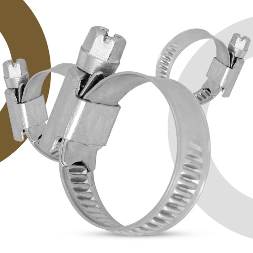 Šneková svorka CLAMP CLAMP 16-27 mm Kov Oceľ TWISTED Svorka