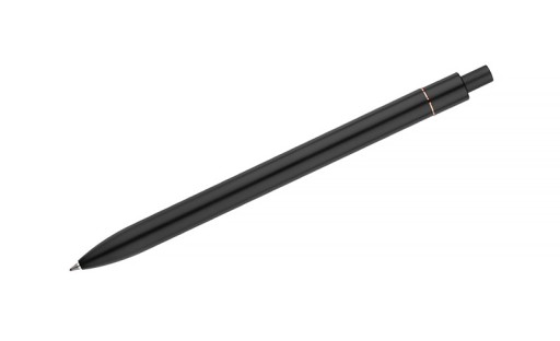Štýlové matné hliníkové GEL PEN so zlatým klipom