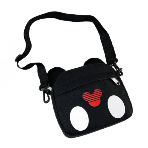 Dievčenská mini kabelka Minnie Mouse, ČIERNA
