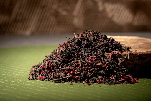 Pu-erh čaj z červenej čerešne 50g s nevädza
