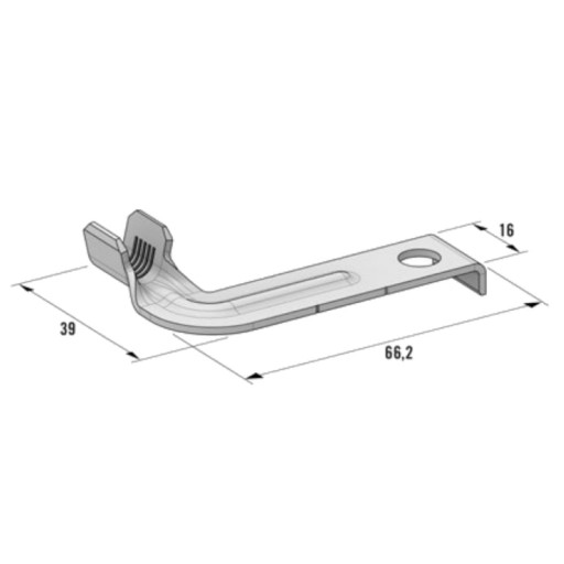 Hrot CBA J81 L4 M8 /10-20mm²/