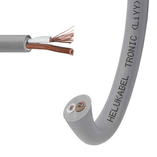 TRONIC LIYY ovládací kábel kábel 2x0,5mm2 500V odolný voči oleju HELUKABEL