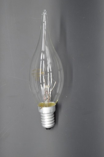 Žiarovka na sviečku B35 230V E14 25W, čistý plameň