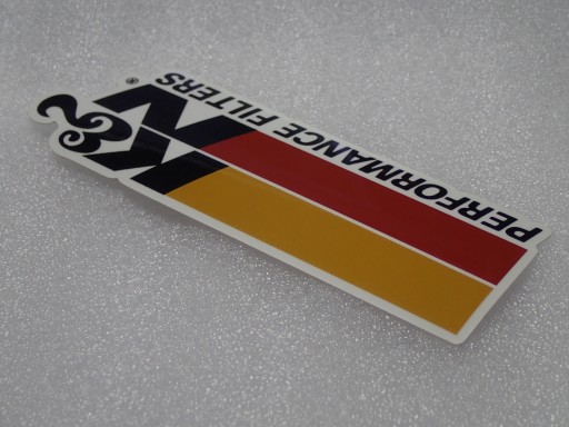 K&N KN PERFORMANCE FILTERS NÁLEPKA 13,7 x 4,6 cm
