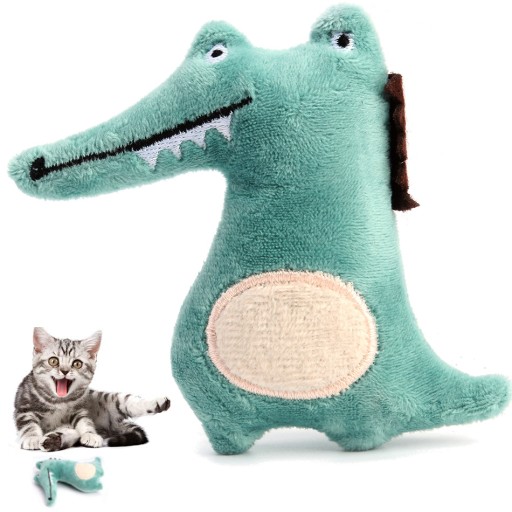 HRAČKA PRE MAČKU KROKODÝL MASKOT MAZLÍ SA MASKOTI MASKOTI HRAČKY PRE MAČKY