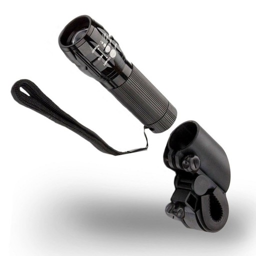COB LED LAMPA NA BICYKEL S DRŽIAKOM NA BICYKEL
