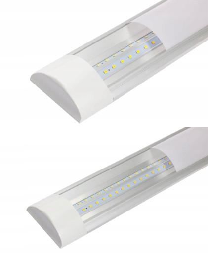 2x LED panel na povrchovú montáž 30 cm pre svietidlo pre garážové dielenské svietidlo