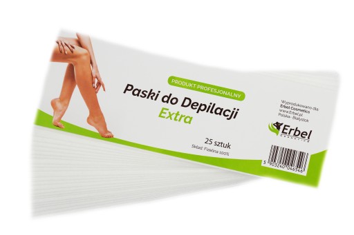 Erbel depilačné pásiky 25 ks.