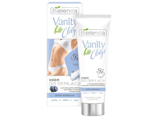 Bielenda Vanity Bio Clays depilačný krém 100 ml