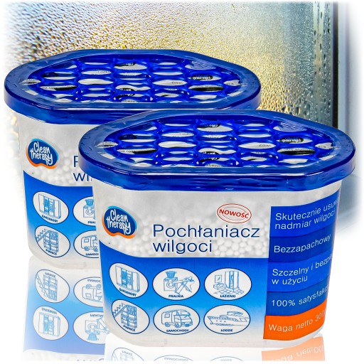 Pohlcovač vlhkosti Odvlhčovač 2x 300g na 3 mesiace RAVI