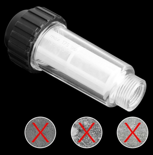VEĽKÝ VODNÝ FILTER PRE VŠETKY 3/4'' PODLOŽKY